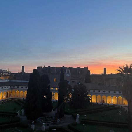 רומא Camera X2 Con Magnifica Vista Sul Chiostro Di Michelangelo E Le Terme Di Diocleziano מראה חיצוני תמונה